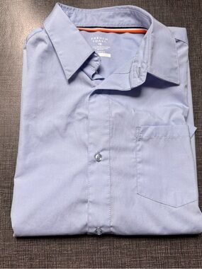 French Toast Light Blue Boys' Dress Shirt